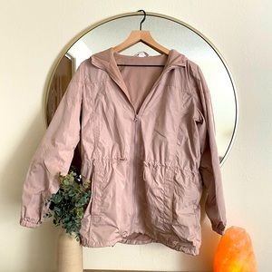 Old Navy Pale Pink Rain Jacket and Wind Breaker Jacket
